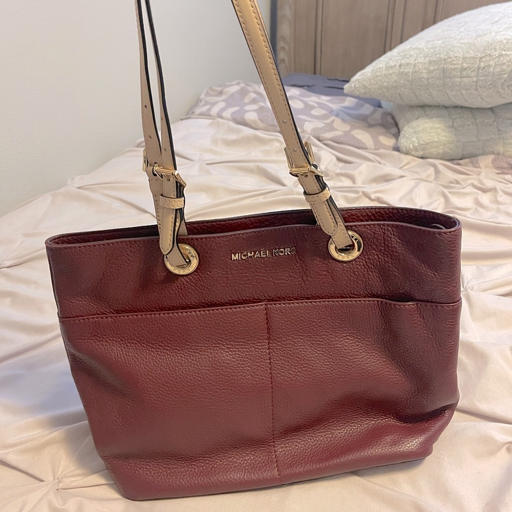 Michael Kors Burgandy Purple Purse